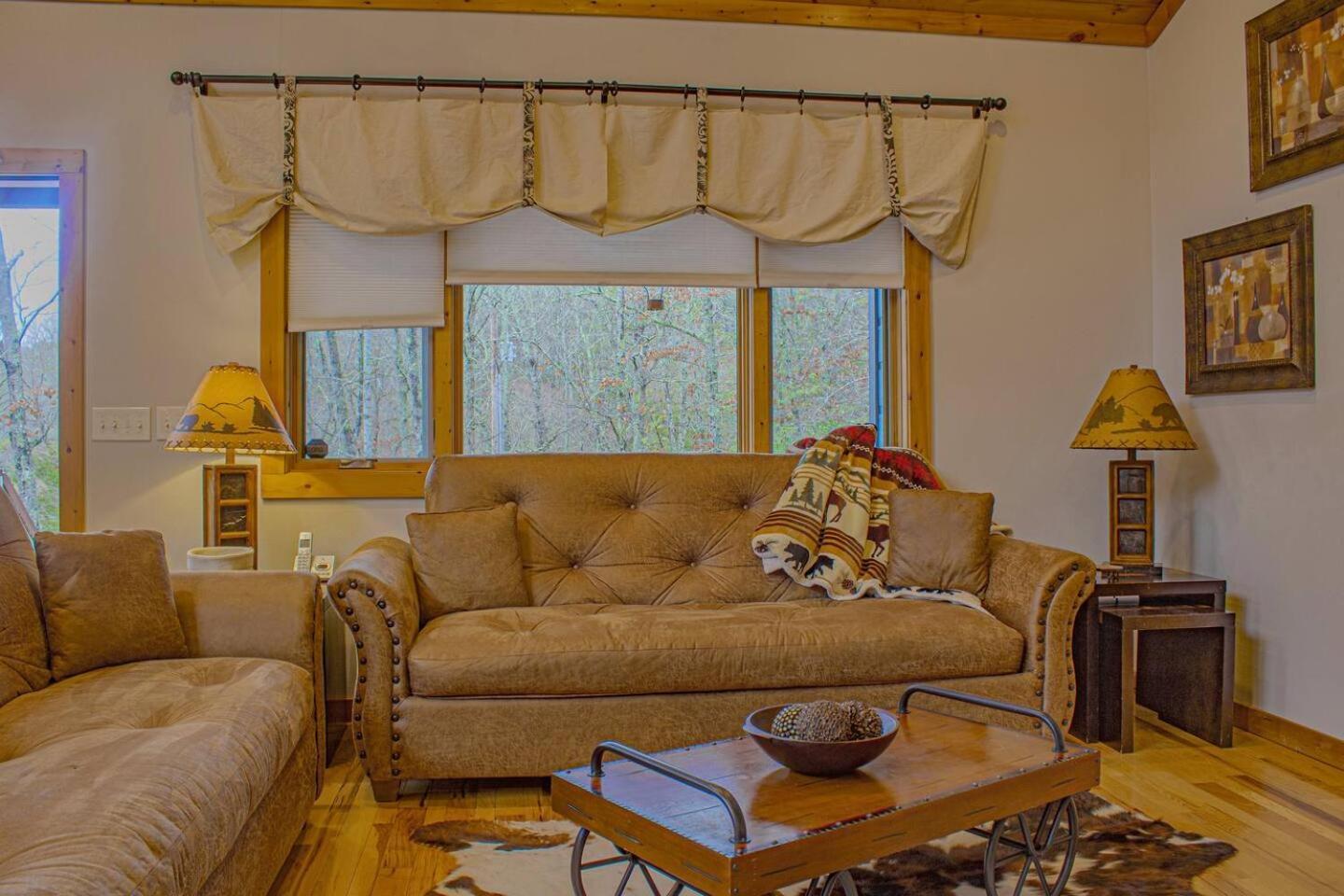 Serene Mountain And Sunset Views 3Bd Cabin Franklin Exterior foto