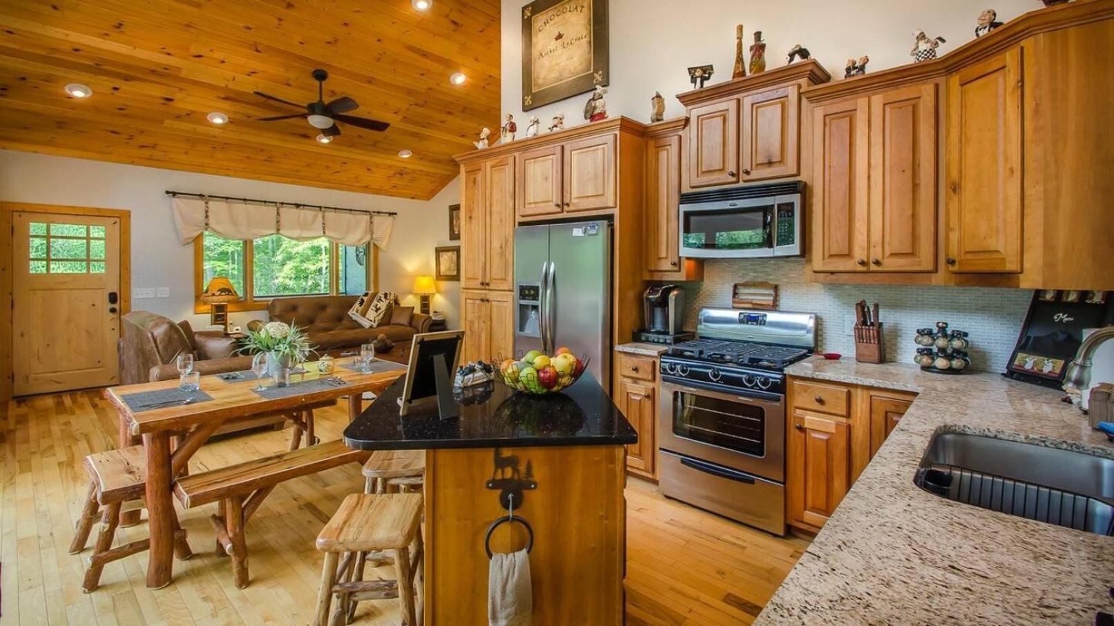 Serene Mountain And Sunset Views 3Bd Cabin Franklin Exterior foto