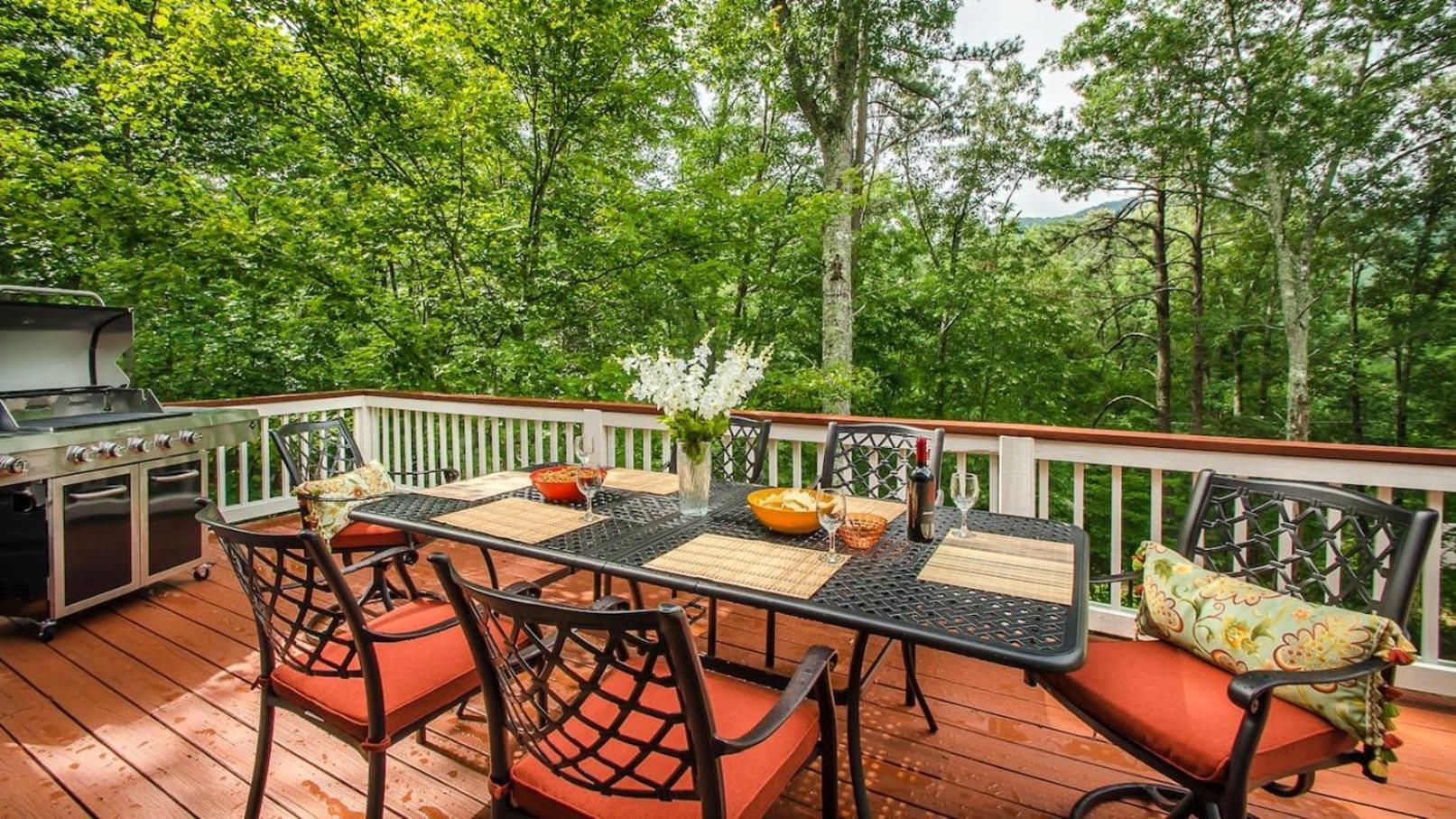 Serene Mountain And Sunset Views 3Bd Cabin Franklin Exterior foto